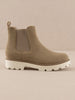 Gianna Khaki Chelsea Boot