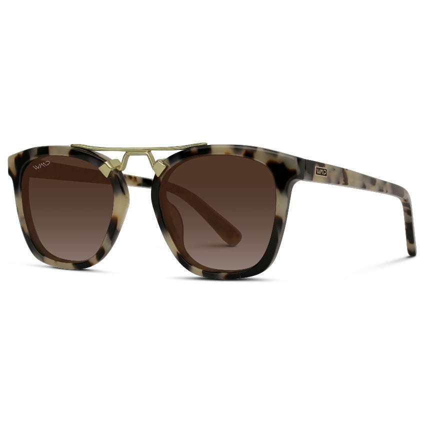 Demi Beige Tortoise Sunglasses