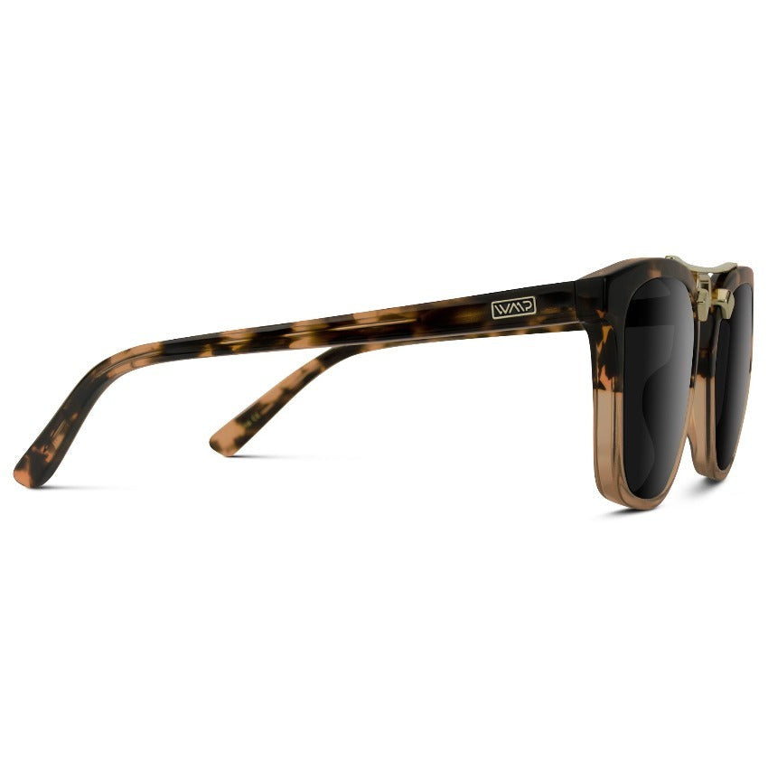 Demi Crystal Brown Tortoise Sunglasses