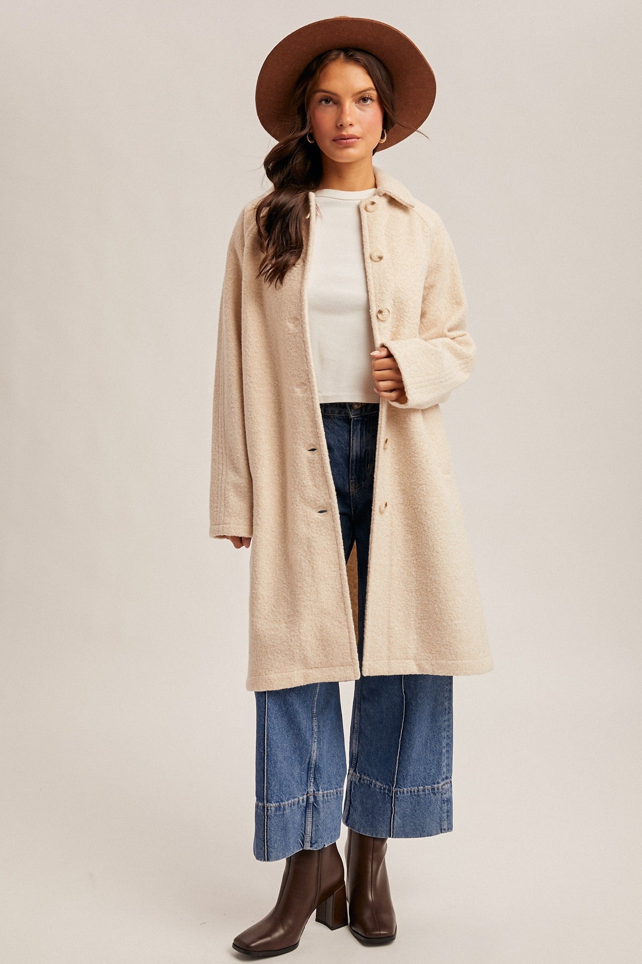 Teddy Button Down Coat