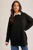 Black Oversized Sweater