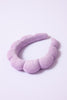 Lavender Terry Cloth Spa Headband