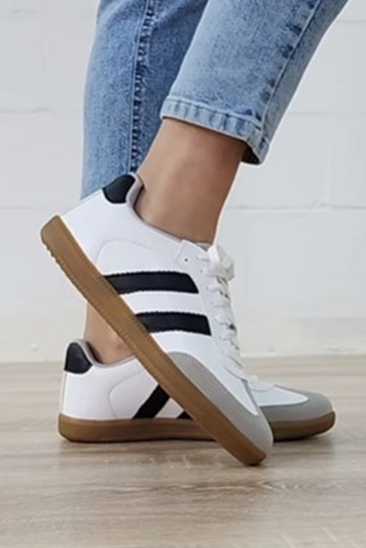 Striped Sneakers