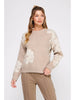 Eden Almond Floral Stone Sweater