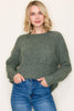 Kimberly Sage Pocket Pullover Sweater