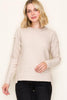 Heccaty Taupe Sweater