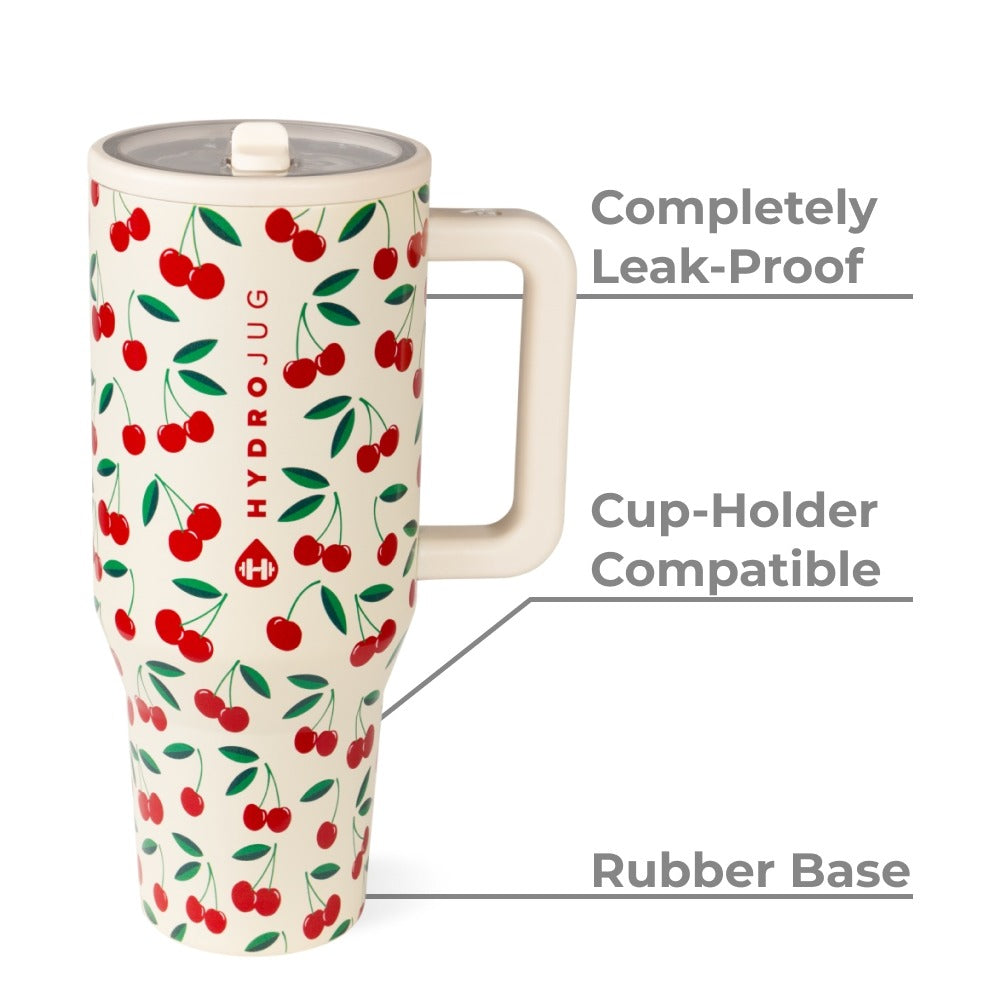 HydroJug Traveler 32oz - Cherries