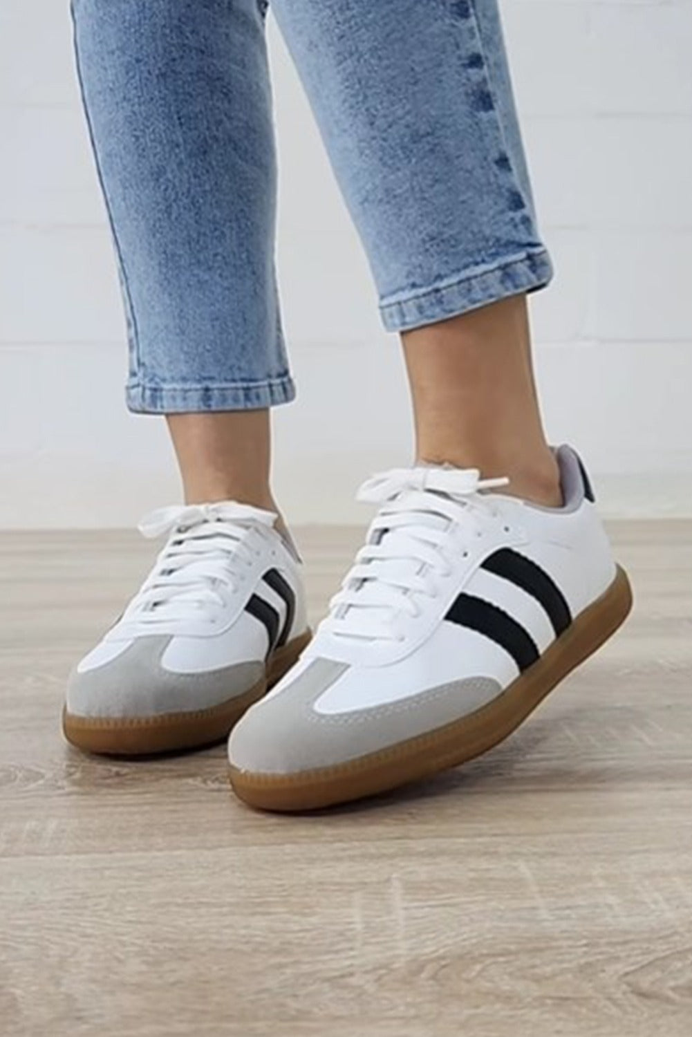 Striped Sneakers