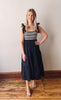 Abby Crochet Top Midi Dress