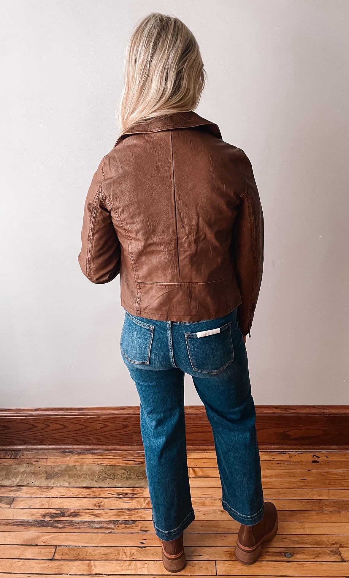 Abigail Brown Leather Jacket