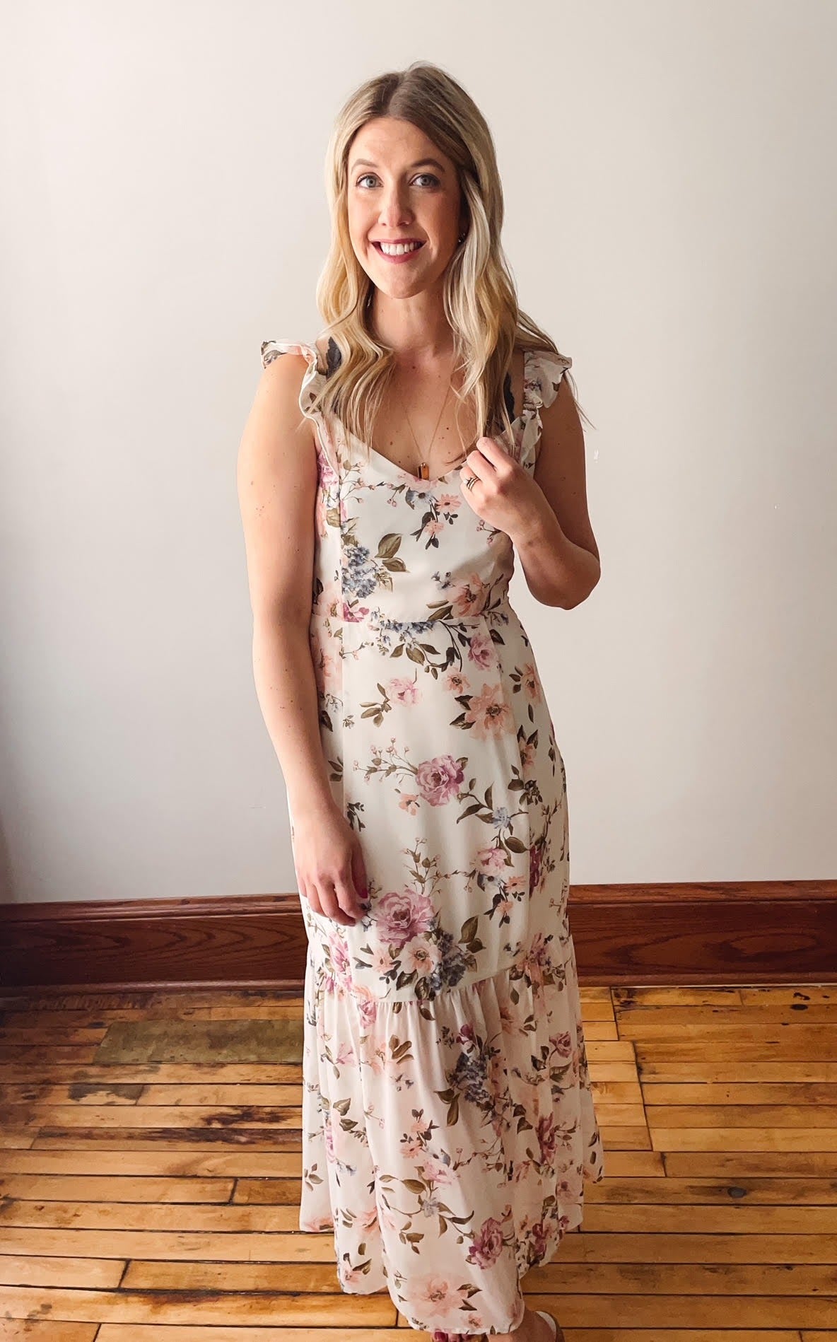 Amanda Floral Maxi Dress