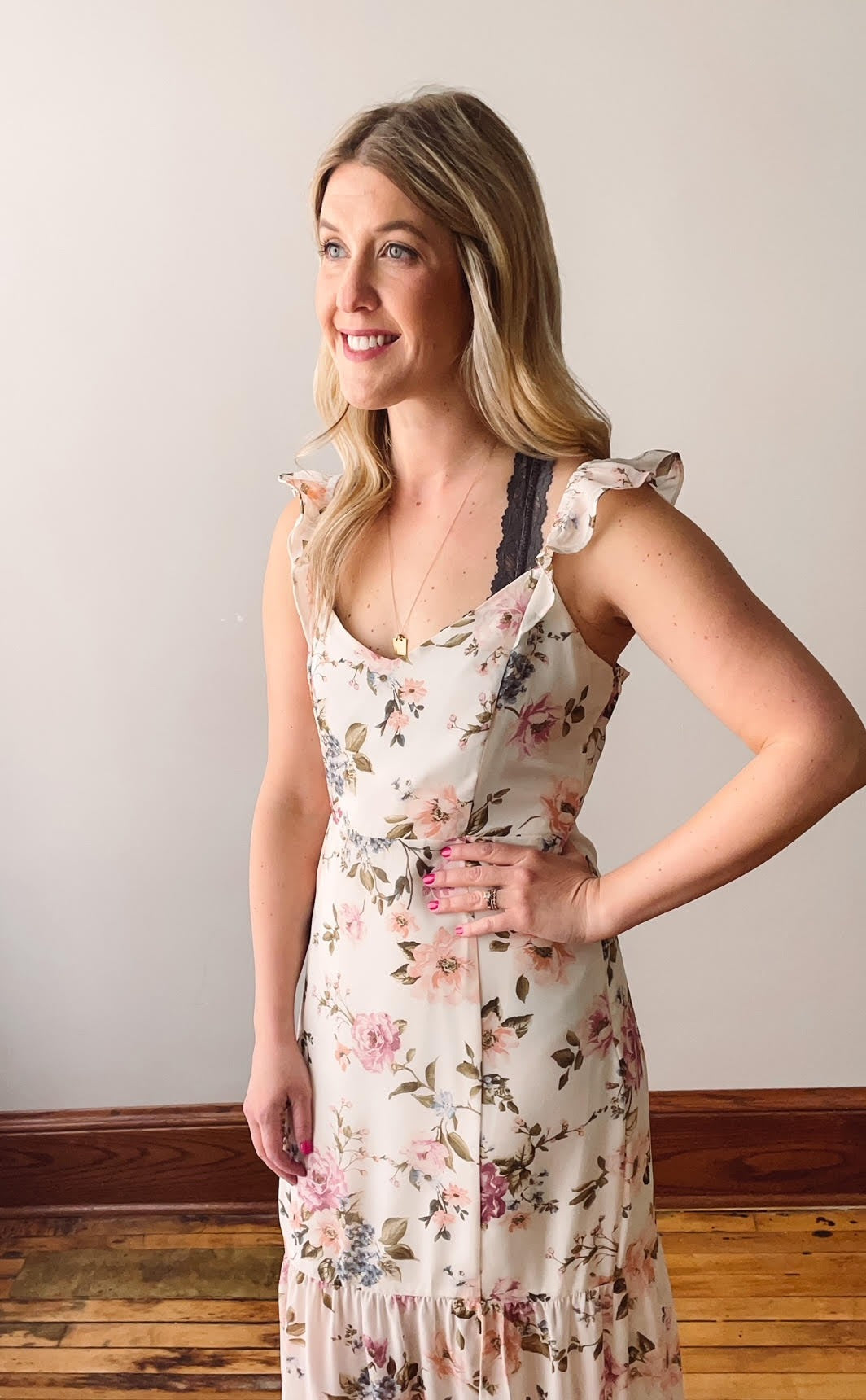 Amanda Floral Maxi Dress