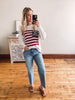 American Flag Sweater