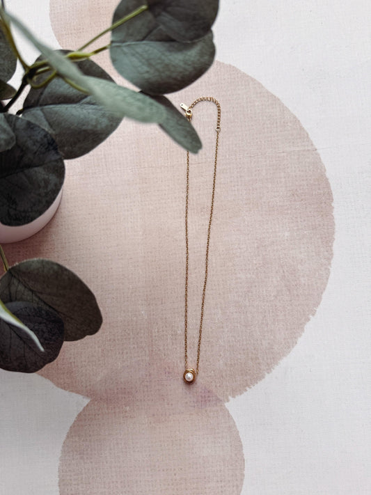 Aria Pearl Necklace