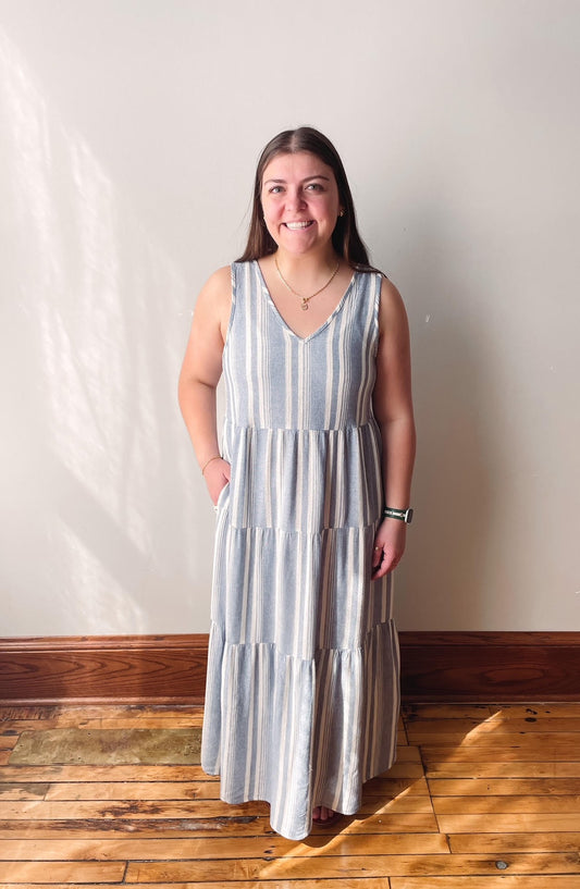 Benny Ivory Blue Dress