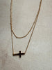 Bethany Layered Cross Necklace