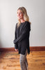 Black Oversized Sweater