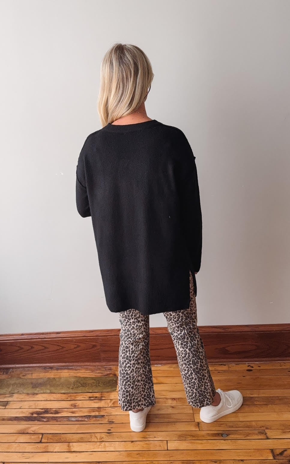 Black Oversized Sweater