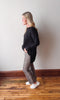 Leopard Crop Flare Jean