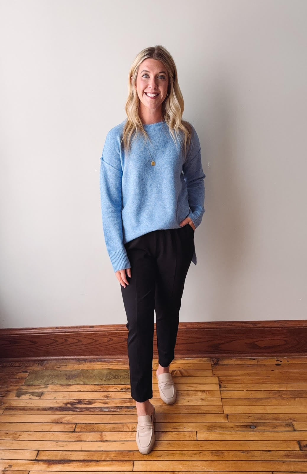 Blueberry Oversized Sweater