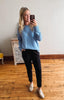 Blueberry Oversized Sweater