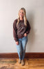 Brown Abundance Graphic Sweatshirt