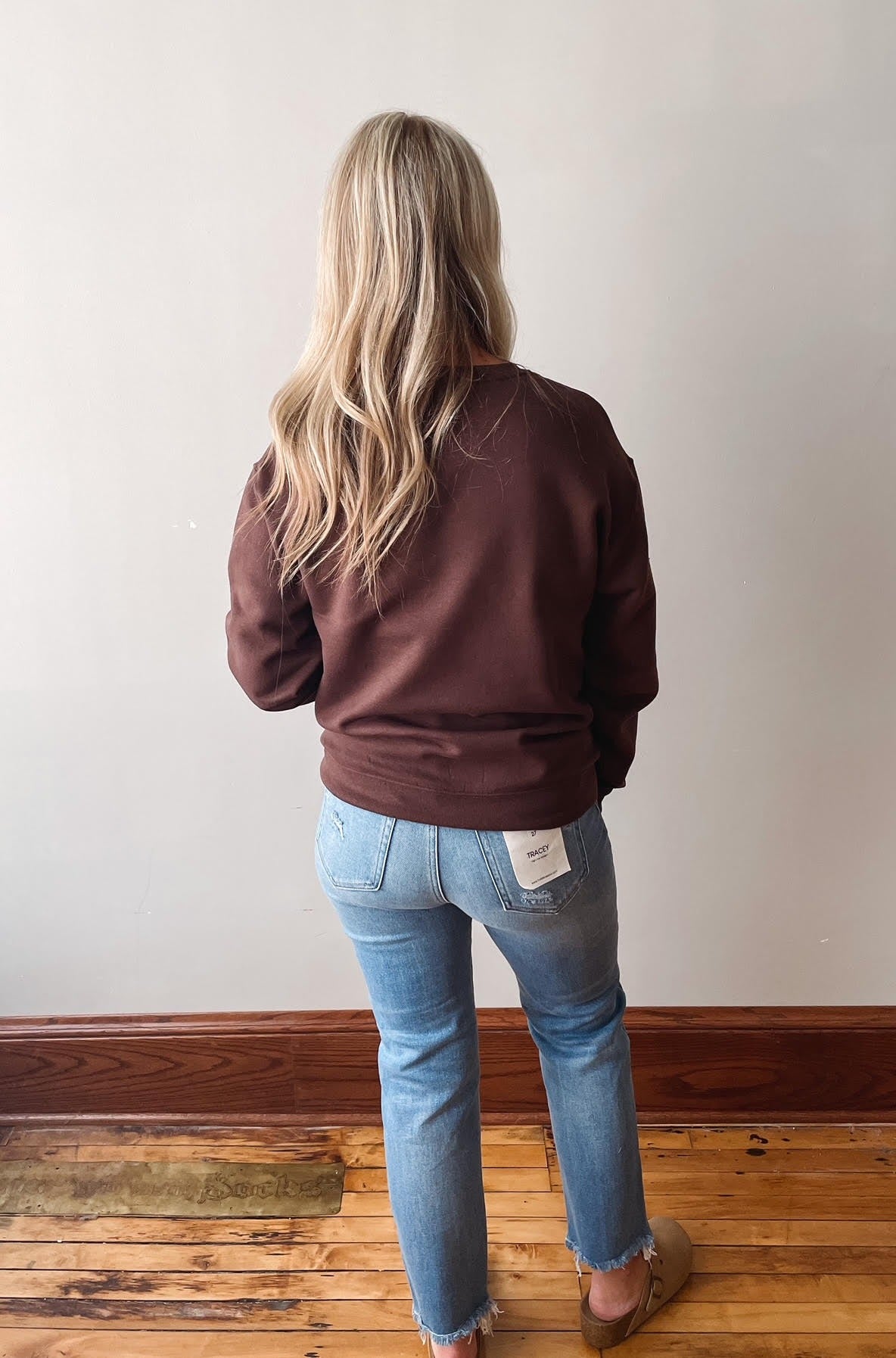 Brown Abundance Graphic Sweatshirt