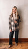 Brown Plaid Lined Blazer