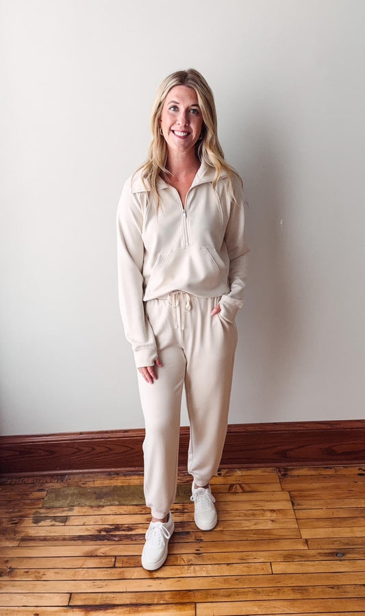 Caroline Jogger - Limestone