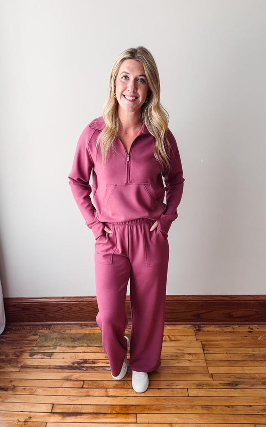Caroline Pullover - Vintage Rose