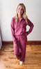 Caroline Pullover - Vintage Rose