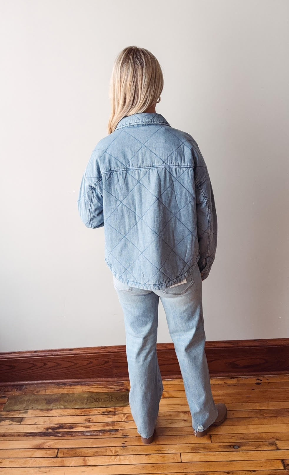 Carter Quilted Denim Jacket