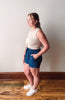 Champagne Ribbed Crop Top