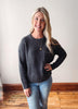 Charcoal Pocket Sweater