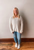 Chunky Knit Oatmeal Sweater