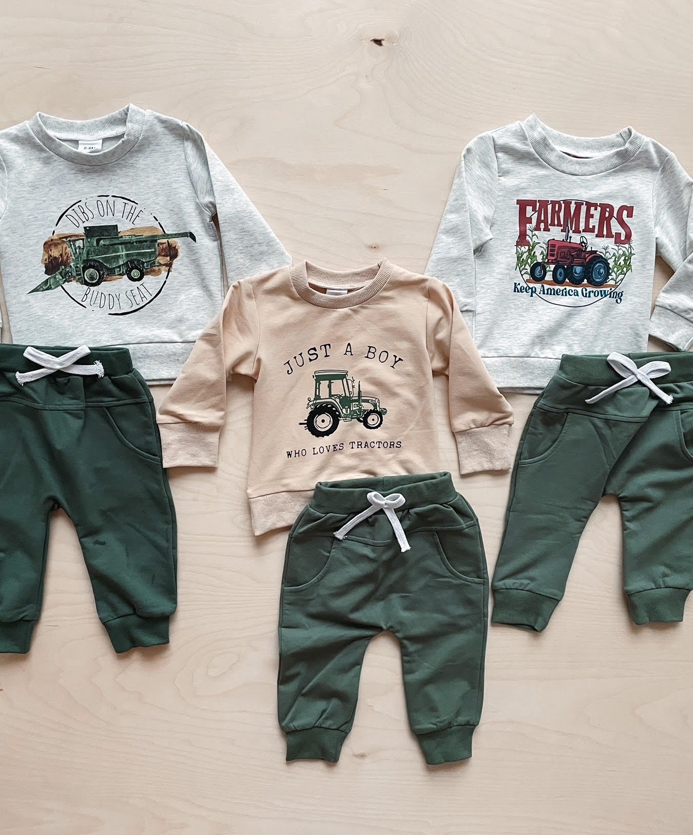 Farmers Keep America Growing Jogger Set