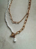 Elodie Pearl Toggle Necklace