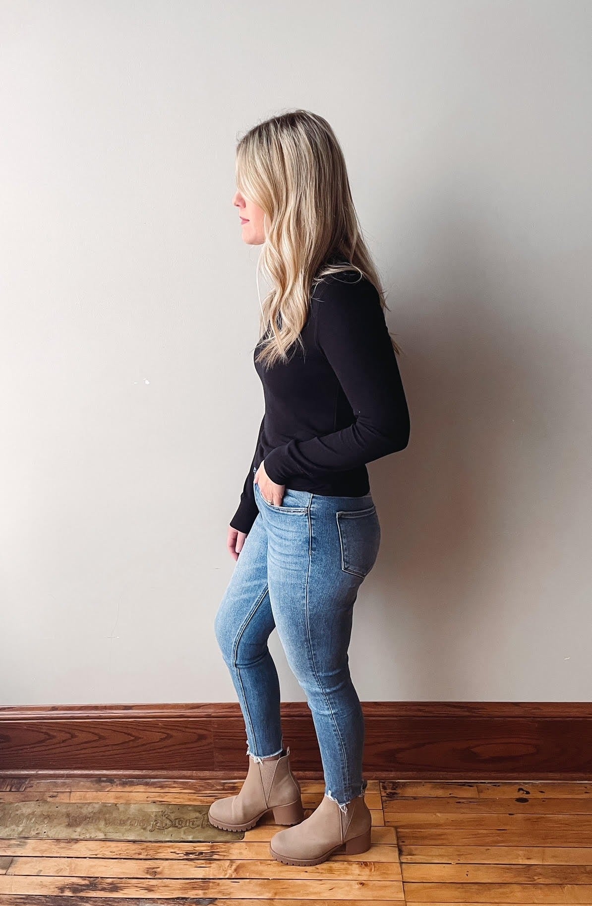 Emma High Rise Skinny Jeans