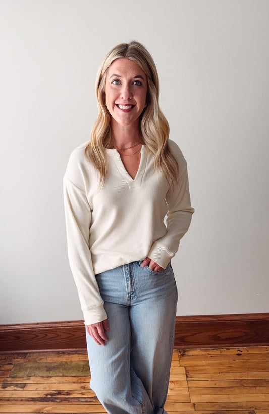 Ethel Top - Ivory