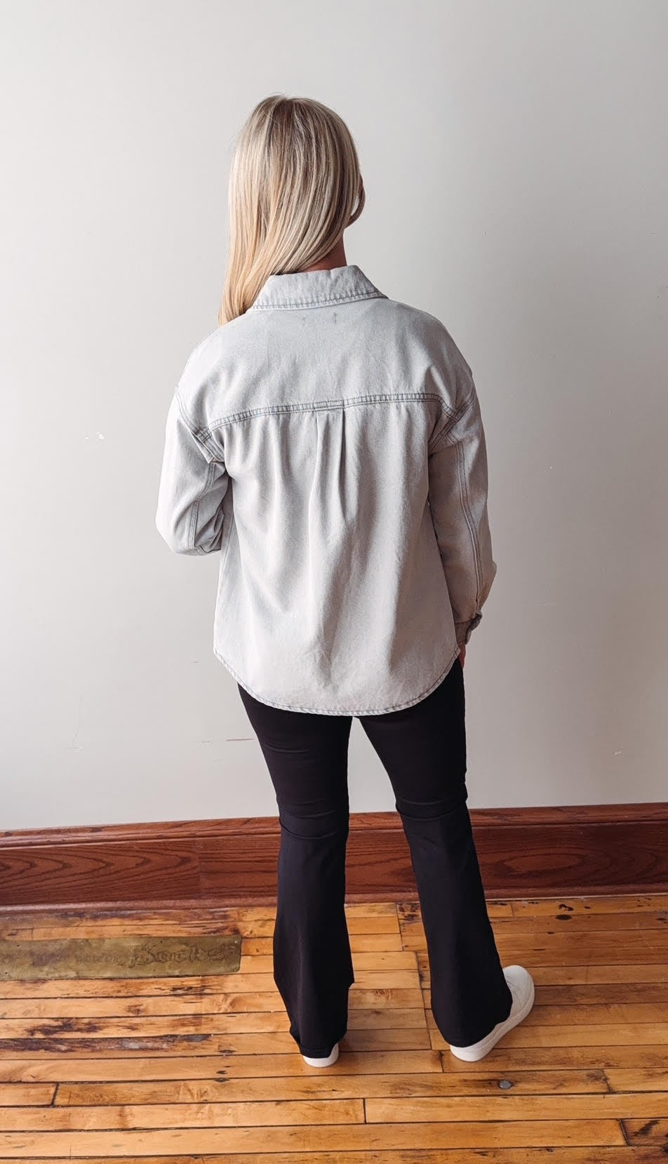 Etta Shirt - Grey Wash