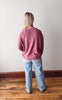 Eve Rose Pocket Waffle Sweater