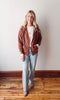 Evelyn Copper Quilted Jacket