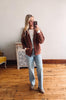 Evelyn Copper Quilted Jacket