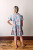 Floral Tiered Shirt Dress