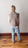 Franny Mocha Zip Sweater Vest