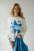 SDSU White Aura Fleece Crew