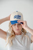 SDSU Blue + Ivory Classic Canvas Hat