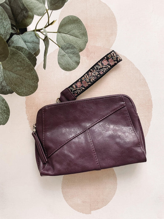 Gigi Crossbody - Plum