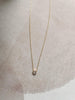 Gold Dipped Cubic Zirconia Necklace