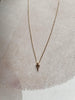 Gold Mini Cross Necklace